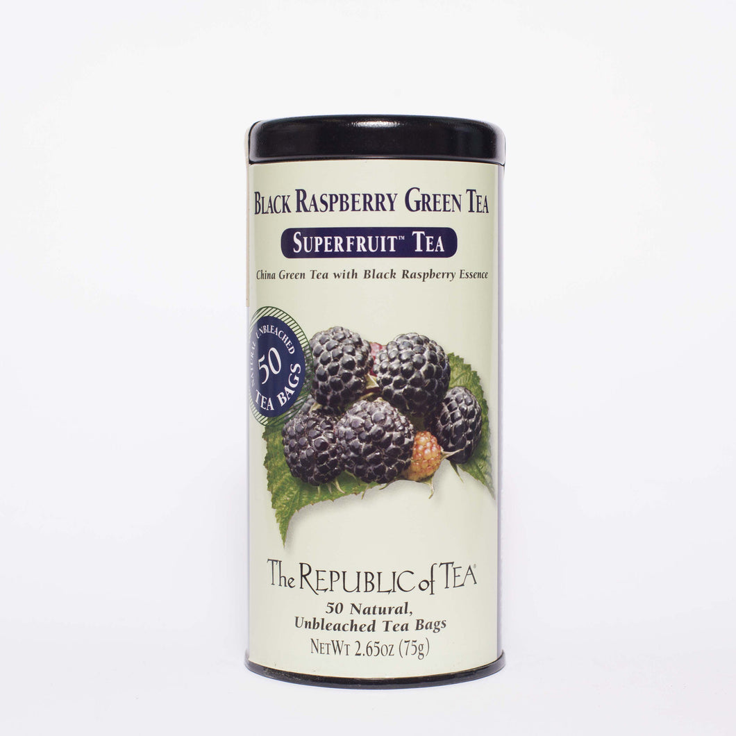 The Republic of Tea - Black Raspberry Green Tea